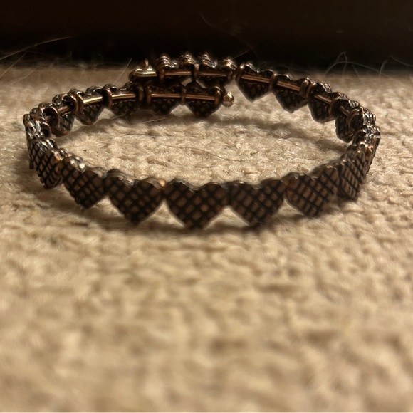 Alex & Ani Copper Romance Heart Wrap Bracelet from the Vintage 66 Collection - Picture 2 of 9